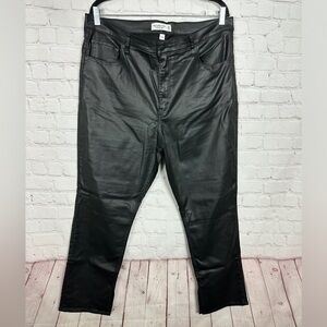 Abercrombie Fitch Curve Love 90's Slim Straight Ultra High Rise Jeans sz 34 18S‎